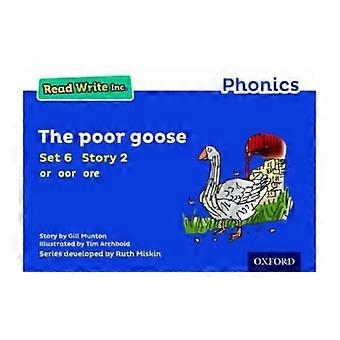 Lese skrive Inc. Phonics: Blå sette 6 Storybook 2 dårlig gåsa
