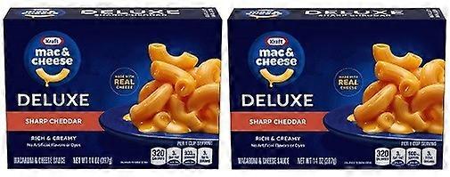 Kraft Mac & Cheese Deluxe Sharp Cheddar 2 Pack