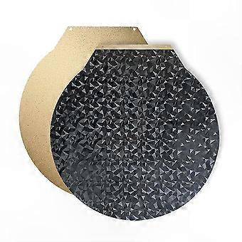 Round Steel Build Plate for V400, Double-Sided Pei Sheet, Enhanced Durability and Performance