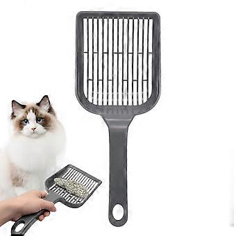 Cat Litter Scoop Heavy Duty Sifting Mesh with Ergonomic Grip for Easy Cleaning Travel and Camping