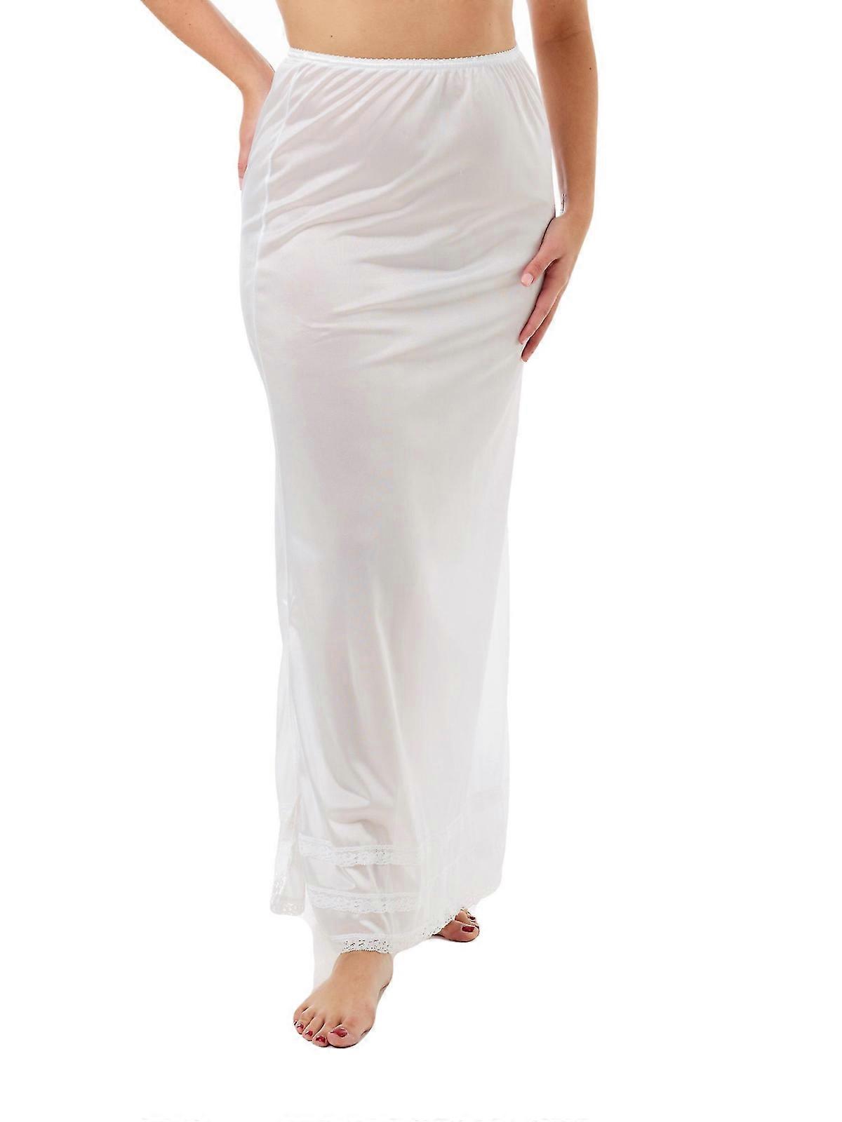 Nylon Maxi Lengte Halve Slip