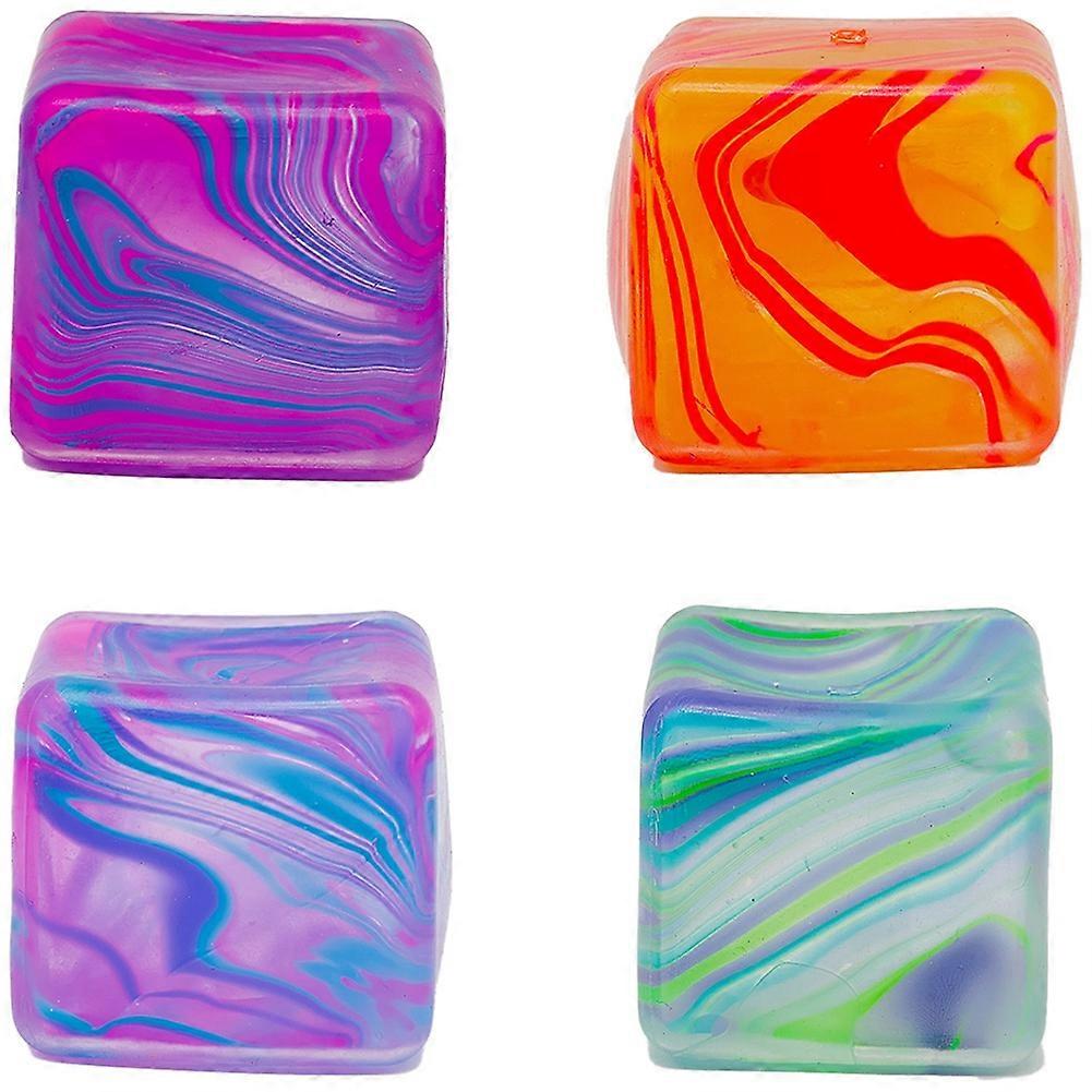 Stress Relieving Flow Pattern Cube Kneading, Three-Dimensional Kneading Venting Toy Slow Rebound Decompression