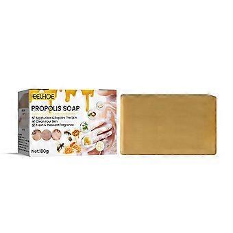 Eelhoe Propolis Soap Deeply Cleanses The Body And Skin, Fades Acne And Blackheads, And Makes The Skin Smooth And Beautiful. Propolis Bath Soap