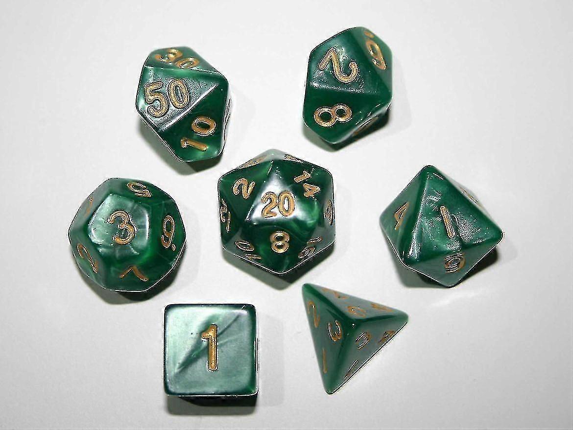 Dice Set - - 7 Sized Dice For Dd og rollespill