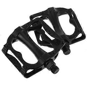 Mountainbikepedaler Sort aluminium cykelpedaltilbehør 1 par