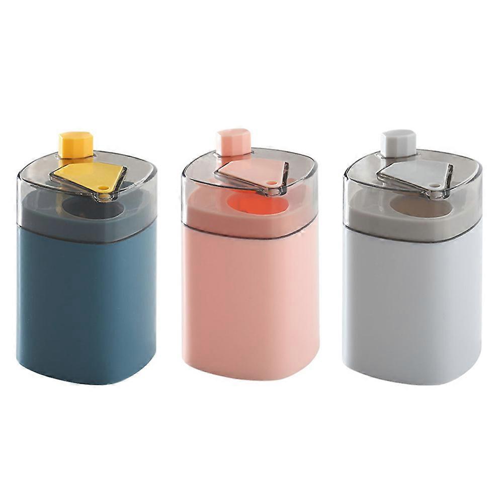 Toothpick Holder Plastic Toothpick Box for Storage Use 3Pcs Set Assorted Color