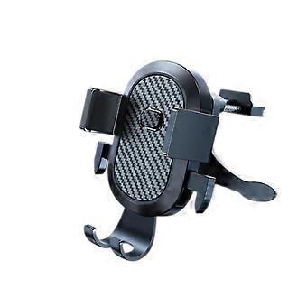 Car Mount Phone Holder with Carbon Fiber, 2-in-1 Air Vent and Suction Cup Dashboard Mount, Universal Telescopic Holder, 2-Pack