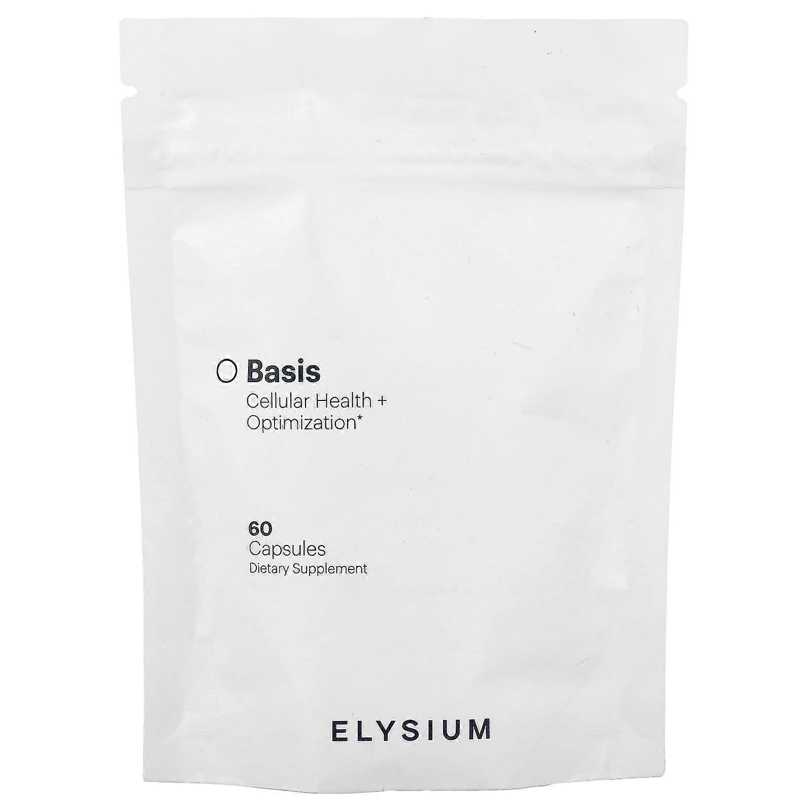 Elysium, Basis, Cellular Health + Optimization, 60 Capsules