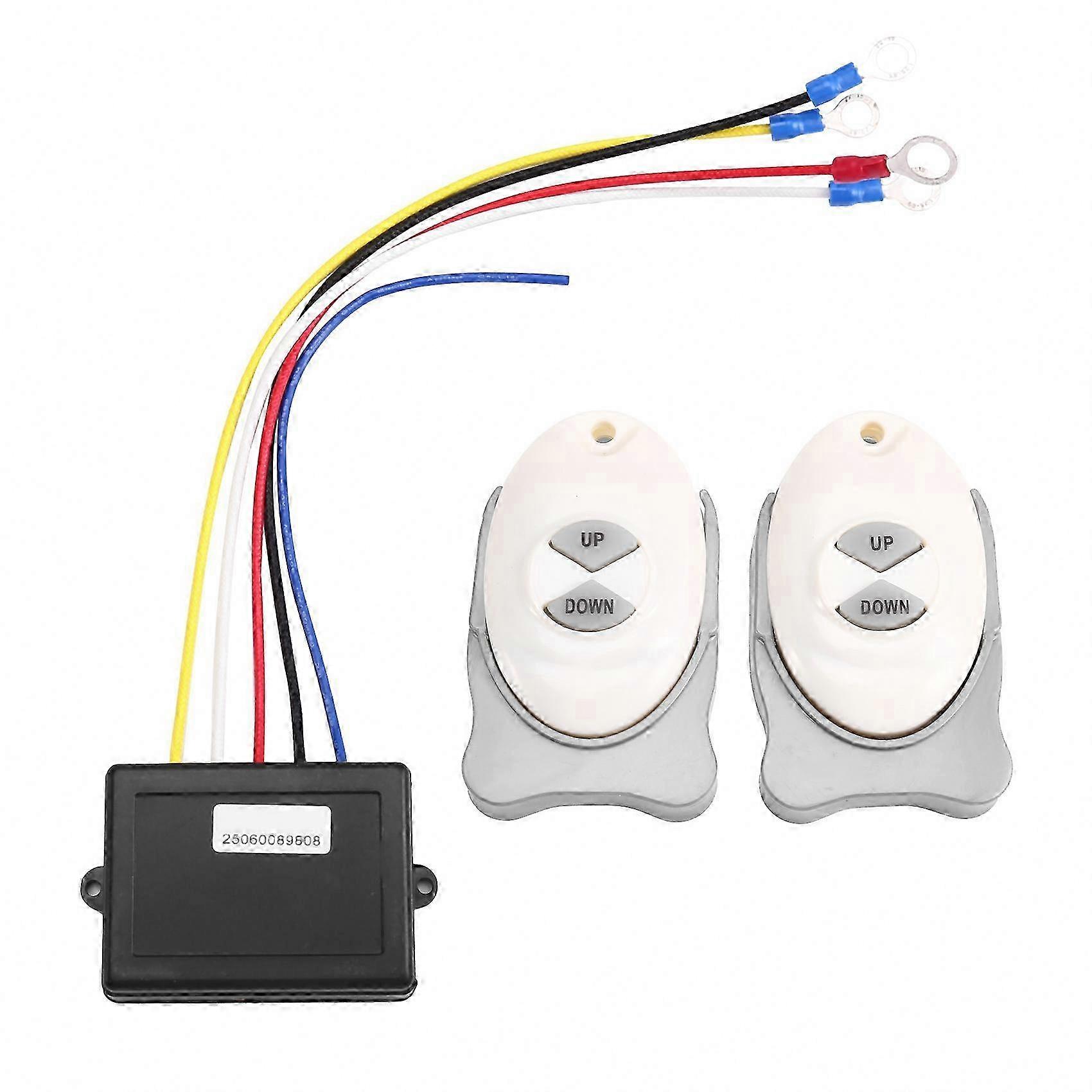 Wireless Remote Control for Marine Boat Windlass Accessory with 2 Transmitters