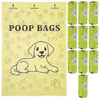 Dog Poop Bags Disposable for Dogs 10 Rolls Thick Leakproof Outdoor Waste Bags