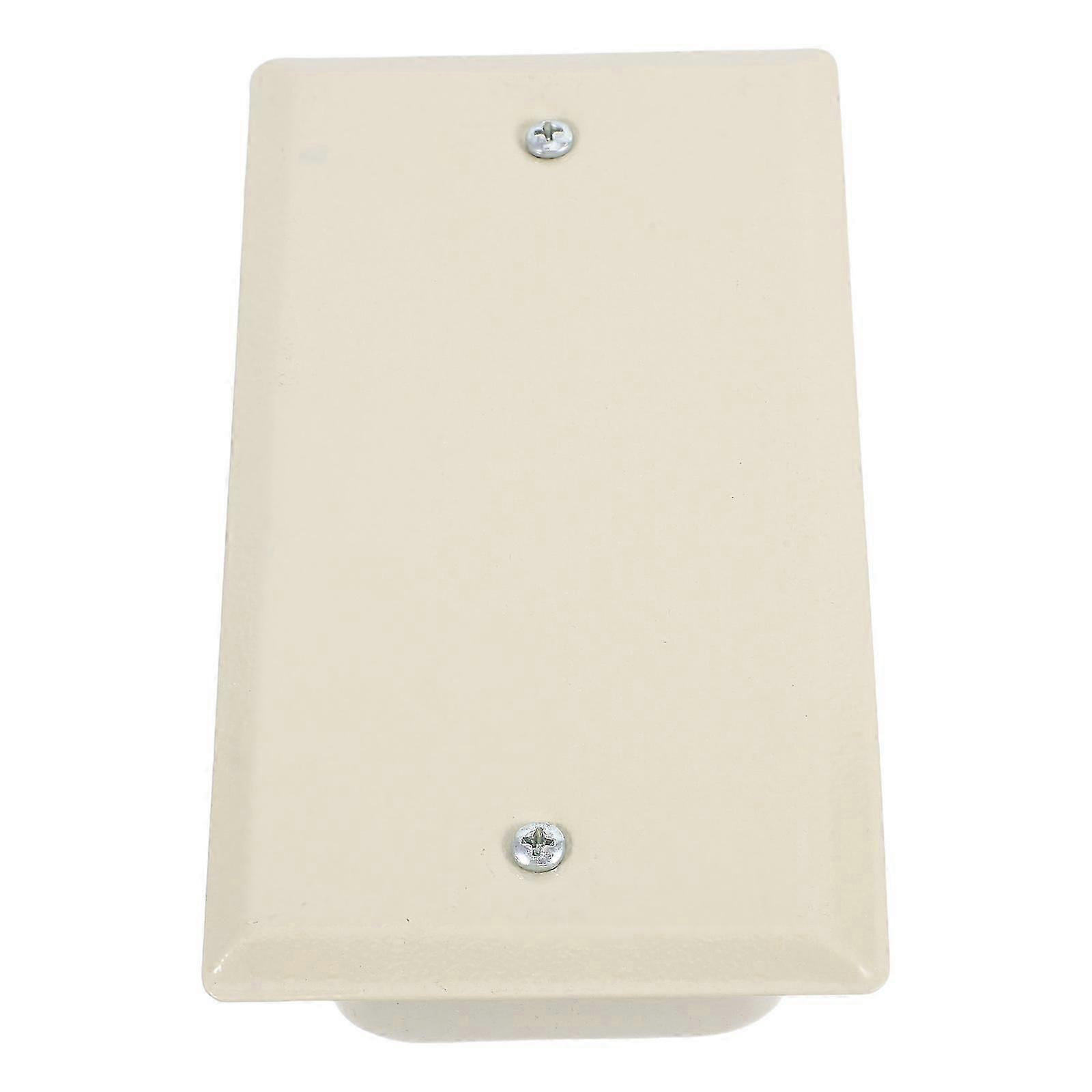 White Terminal Distribution Protection Box for Electrical Circuit Durable