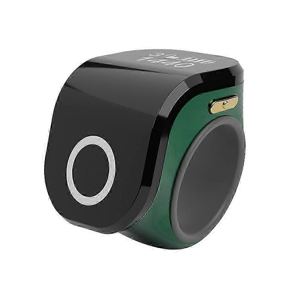 Digital Counter Portable Points Rechargeable Ring Green
