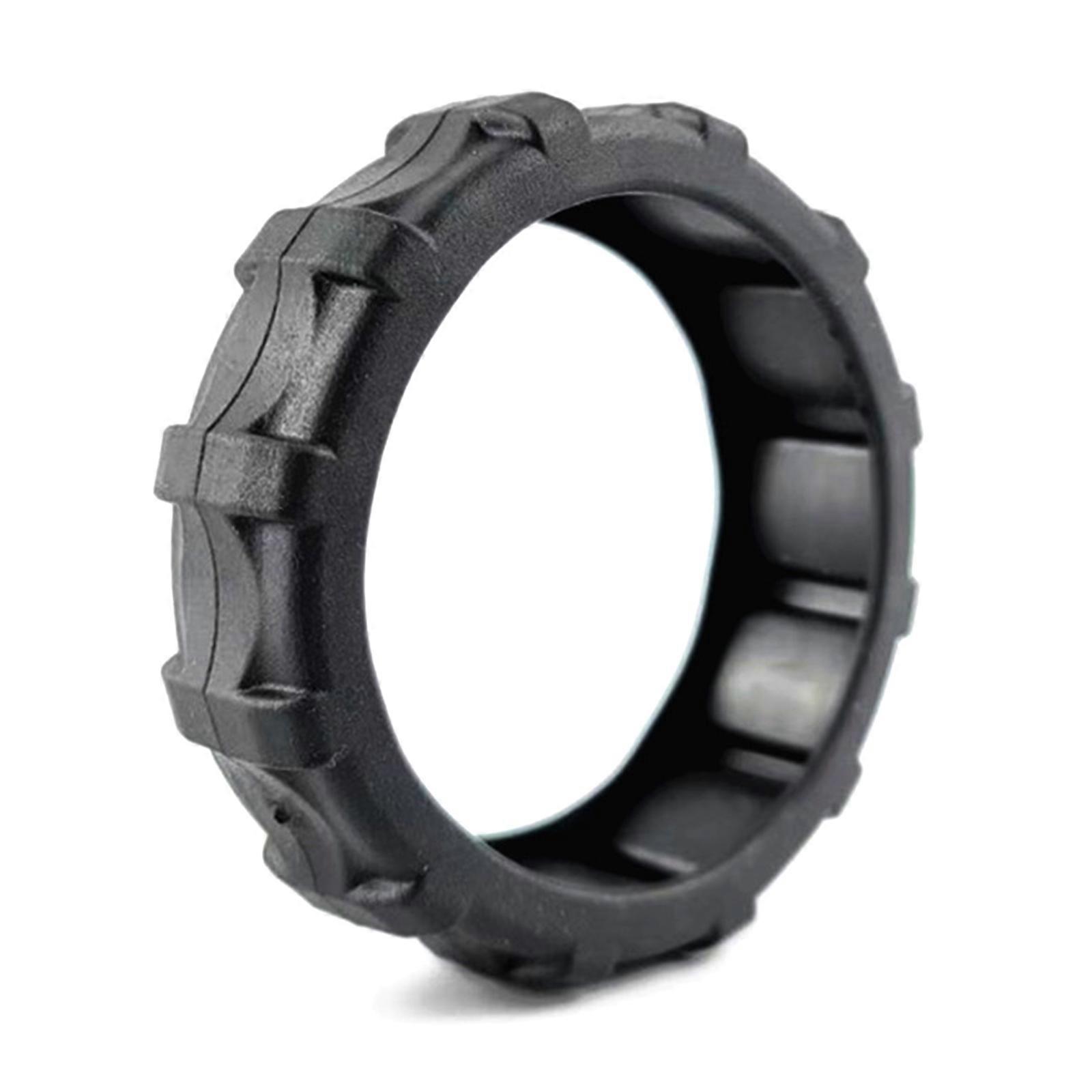Universal Handle Rubber Cover Easy Installation Motorcycle Multi Controller Protector Rubber Cover  Black