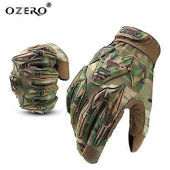 Camo Army Militära taktiska handskar Utomhus träning Skytte cykel Utomhus Camping Full Finger Handskar Utrustning Män