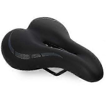 SHEVT-2024Comfortable Bike Seat for Women and Men Shock Absorbing Breathable Bike Saddle Cushion Replacement for Mountain Road Bikes Black