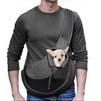 Pet Dog Sling Carrier Breathable Mesh Travel Safe Sling Bag Carrier For Dogs Cats