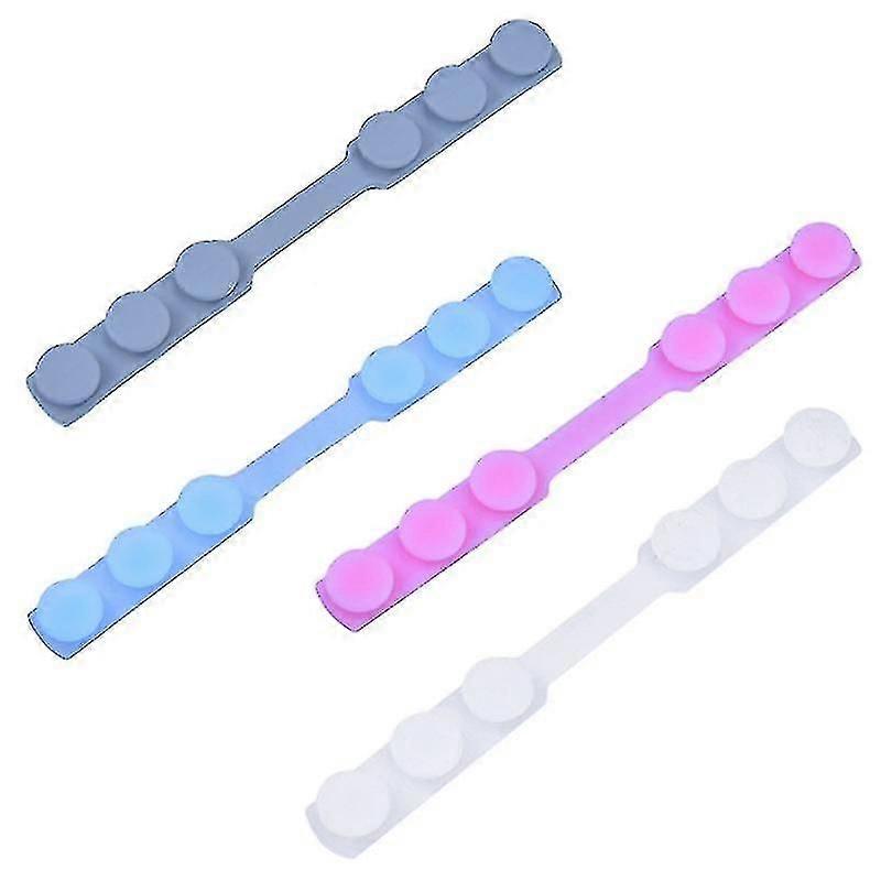 4pcs Adjustable Mask Hooks Silicone Ear Hooks