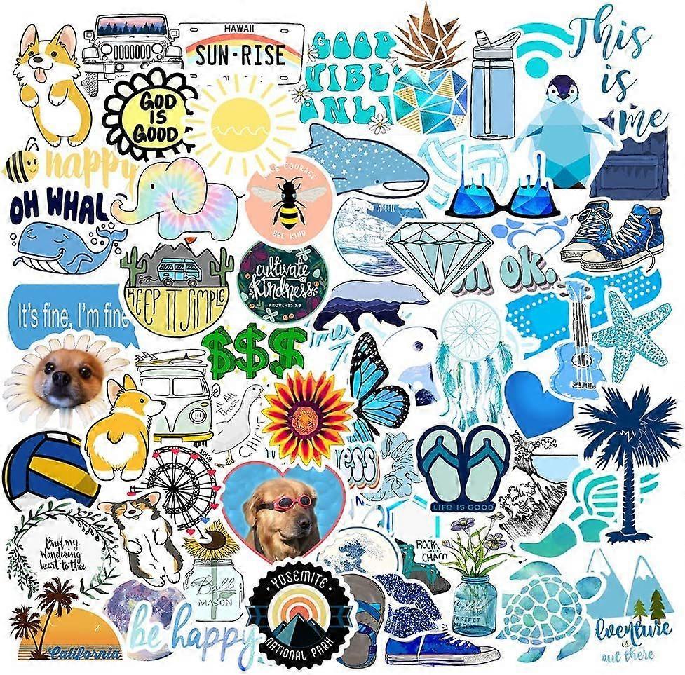 VSCO Stickers for Hydroflasks -100 pcs