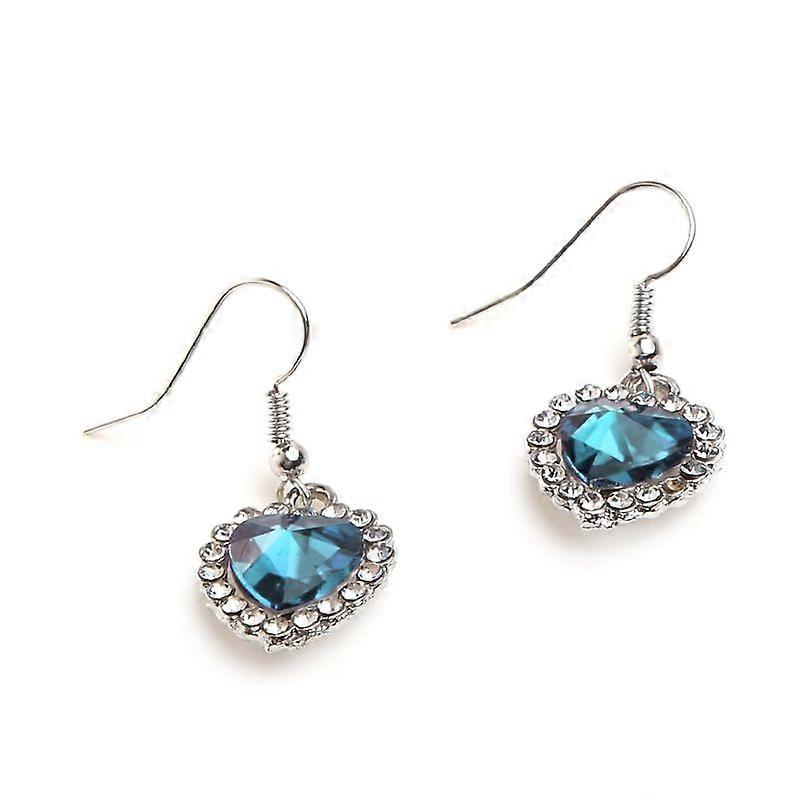 Stylish Dangle Earring Accessory Love Heart Shape Dangle