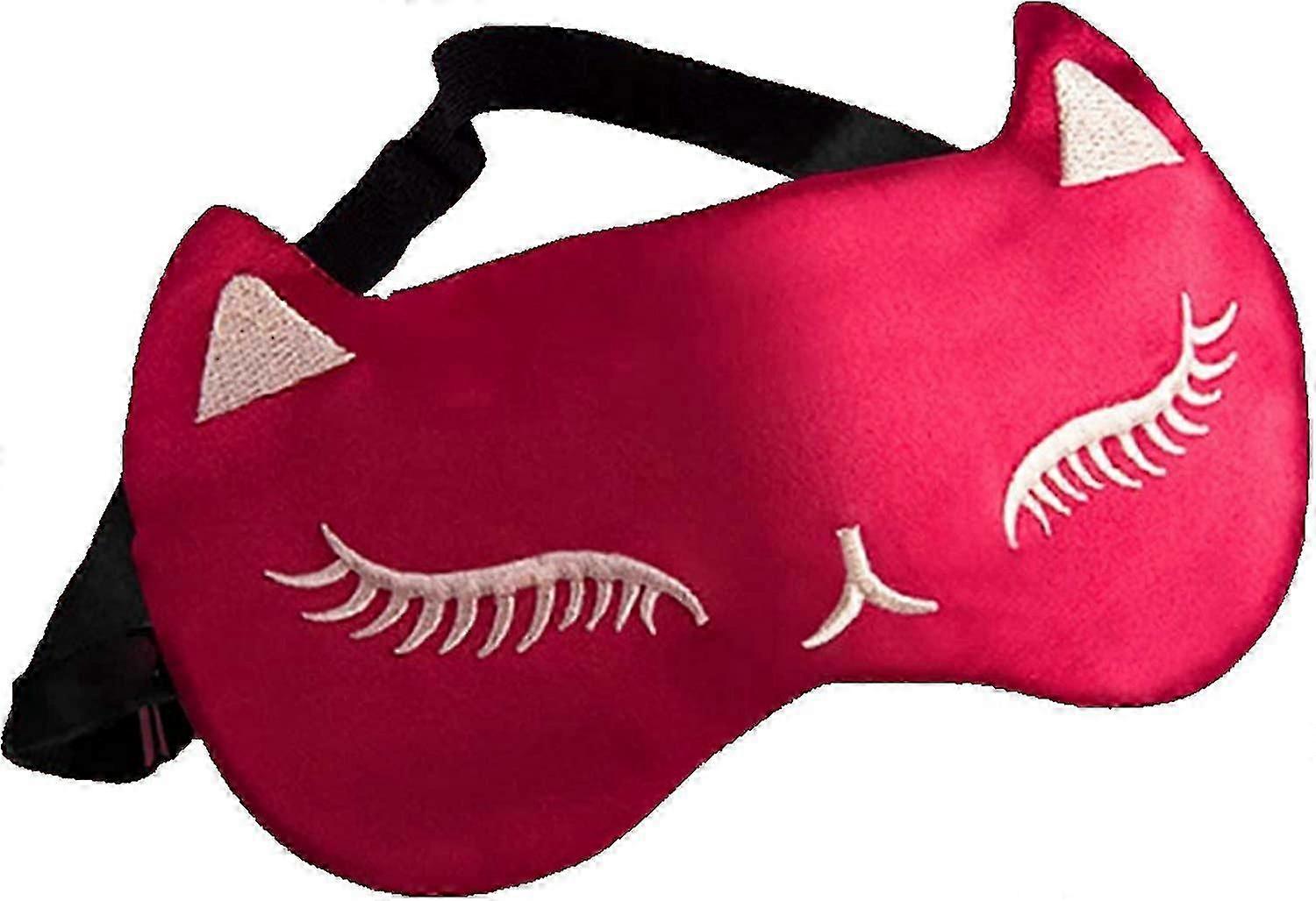 Sleep Mask & Blindfoldsuper-smooth Eye Mask For Sleepingwith Adjustable Strap