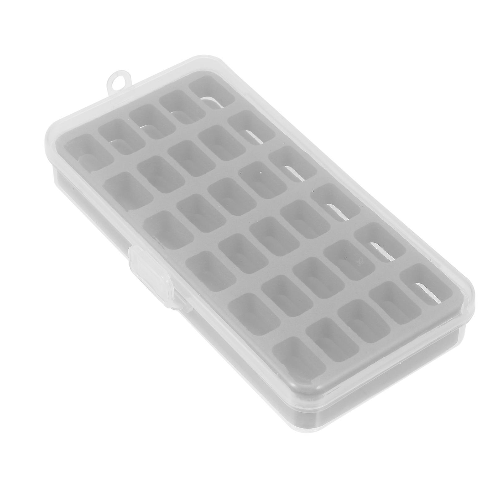 1pc 30 Slots Bobbin Storage Case Bobbin Storage Holder Plastic Bobbin Box