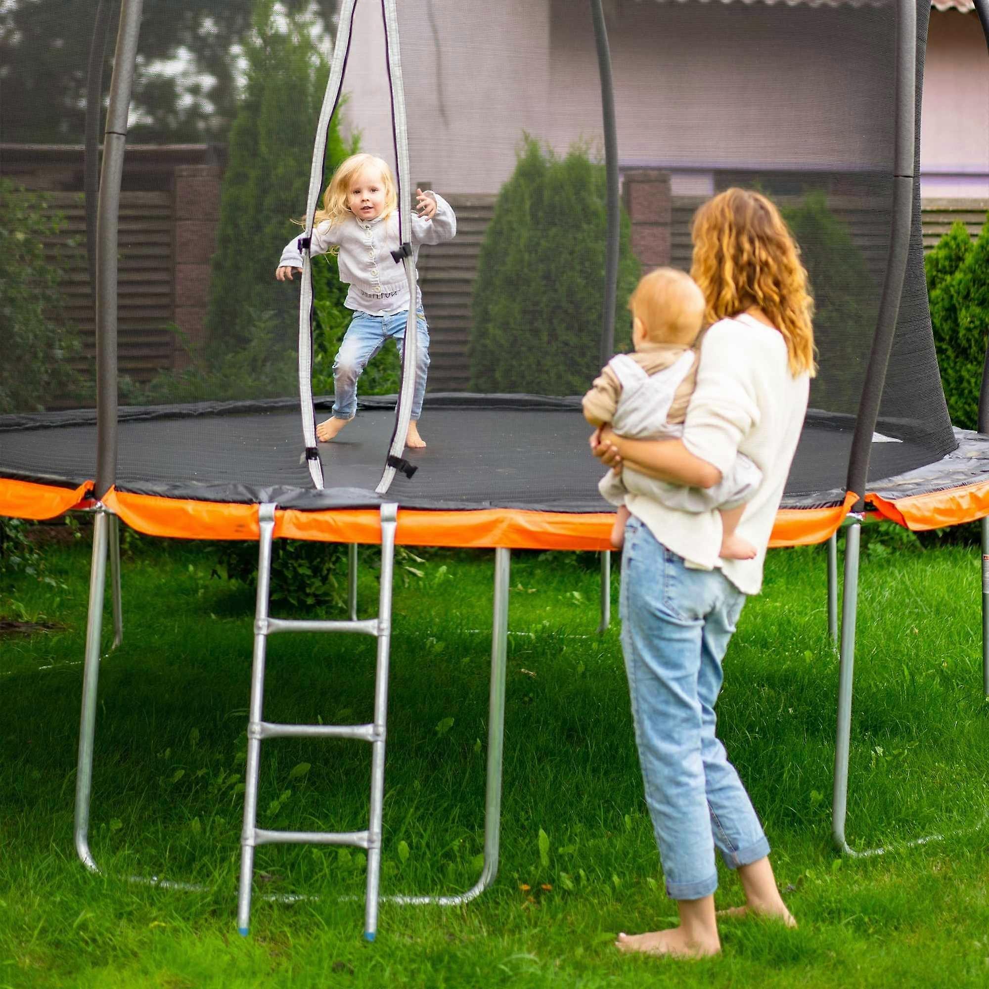 Ladder to trampoline