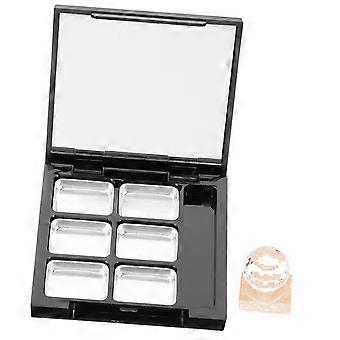 Make-up-Palette-Set mit Spiegel zum einfachen Mischen von Farben, individueller Aufbewahrung für Lidschatten und Rouge