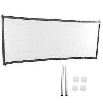 Pet Barrier Portable Dog Mesh Fence Providing Safety 1Set