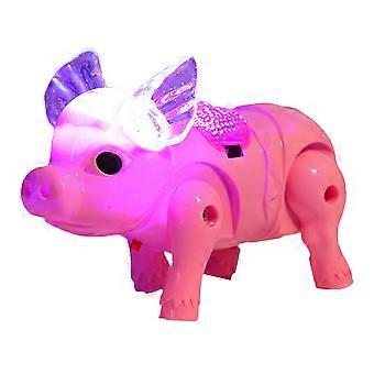 Kids Cartoon Electric Pig Toy Walking Electric Pig Electronic Interactive Toy for Kids
