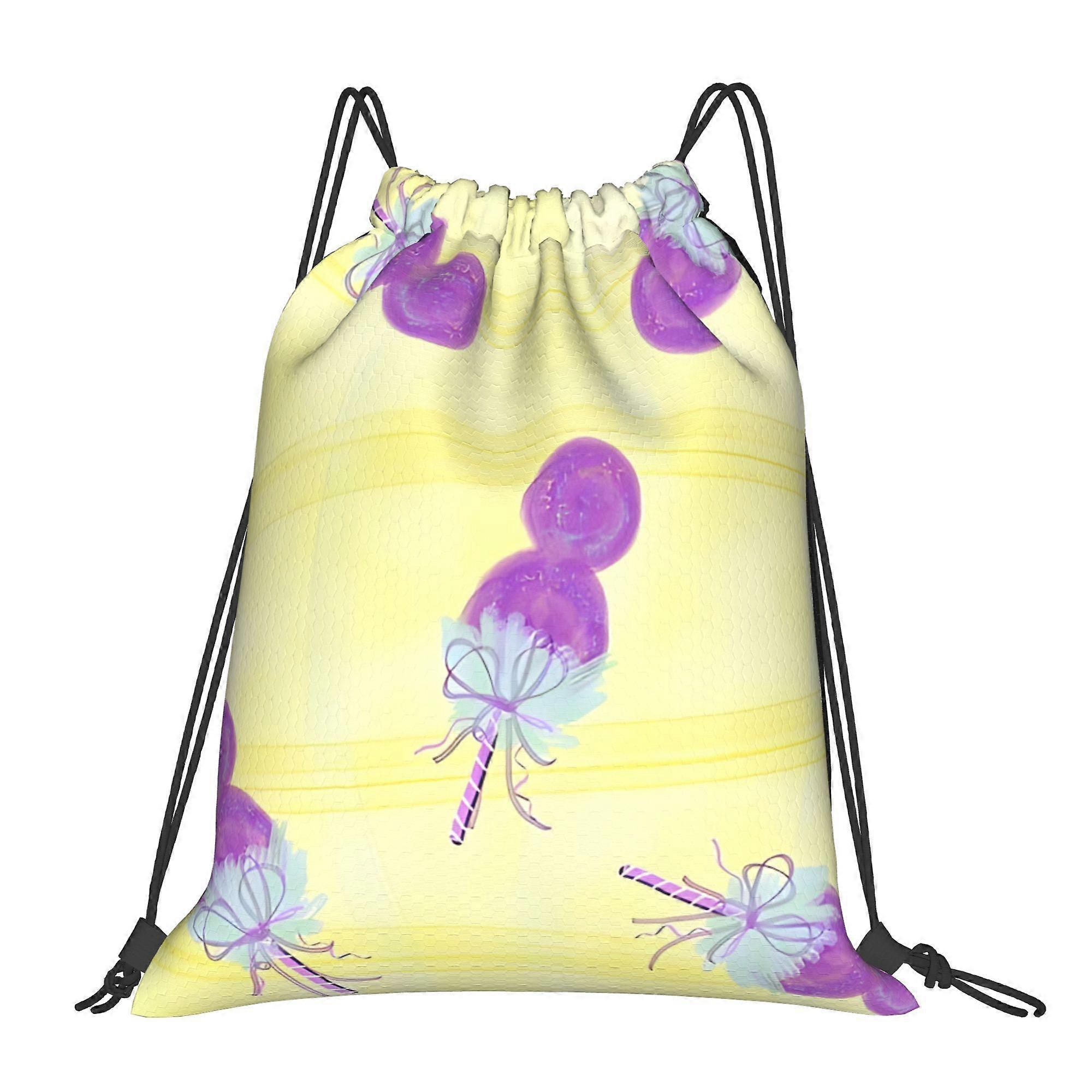 1pc a Drawstring Backpack in Candy Style-Cqazw