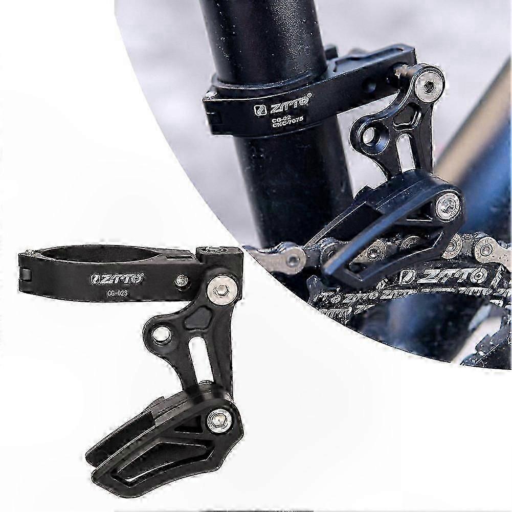 Single Speed Mountain Bike Chain Guide Anti-Drop Protector Compatible with MTB Frames