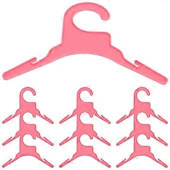 Plastic Pet Coat Hanger for Dog Clothes Hanging 40Pcs Pack