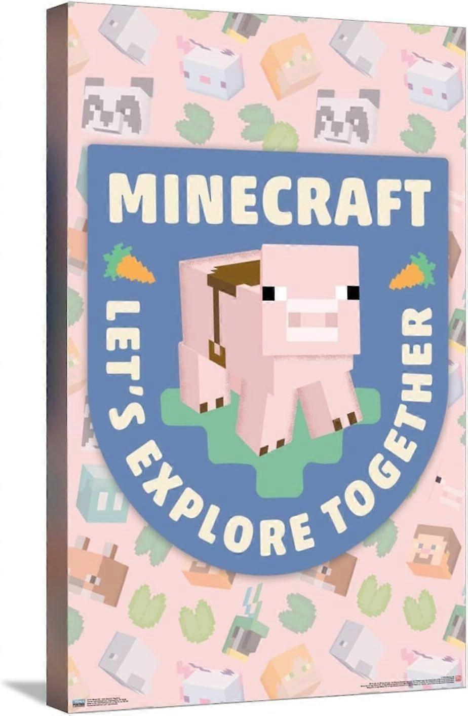Quebra-cabeças Minecraft Vamos Explorar Juntos DDA1255