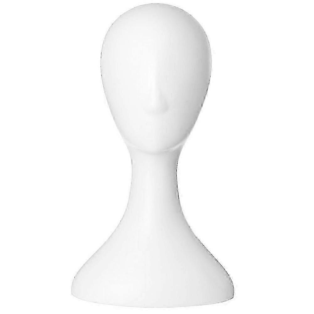 Smooth Surface Plastic Wig Display Head