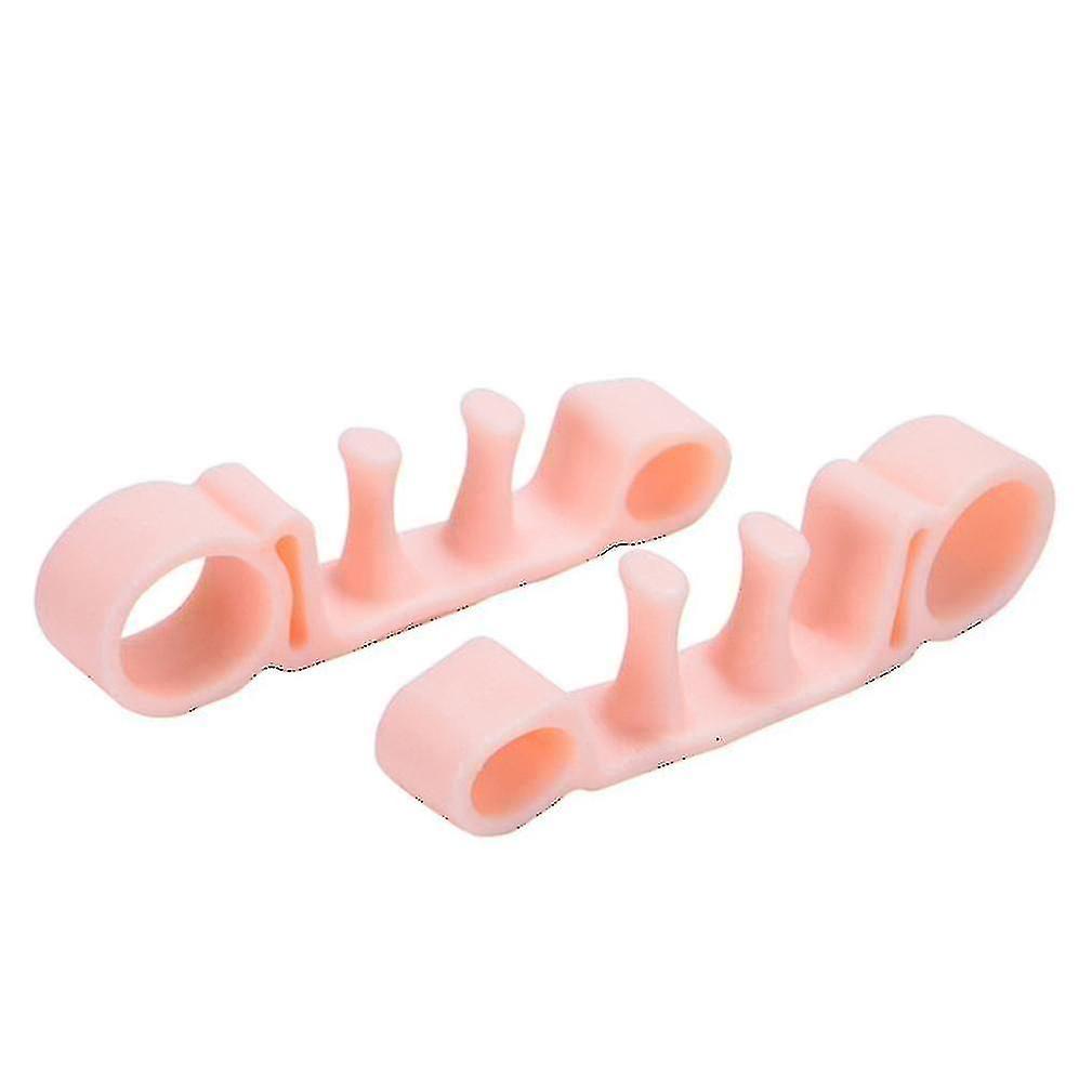 2pcs Silicone Hallux Valgus Toe Corrective Orthotics