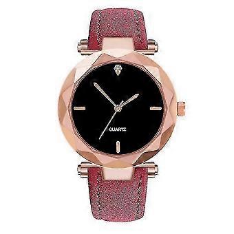 Casual Simple Business Watch Women Quartz Adjustable Leather Belt Gifts