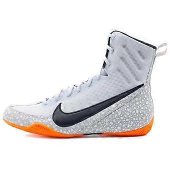 Nike MACHOMAI 3 Ring Slip Resistant Abrasion Resistant High top Training Shoes Unisex Gray HQ2831-900