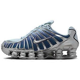 Scarpe casual unisex Nike Shox TL in tessuto e pelle sintetica, colore azzurro chiaro IH1336-403