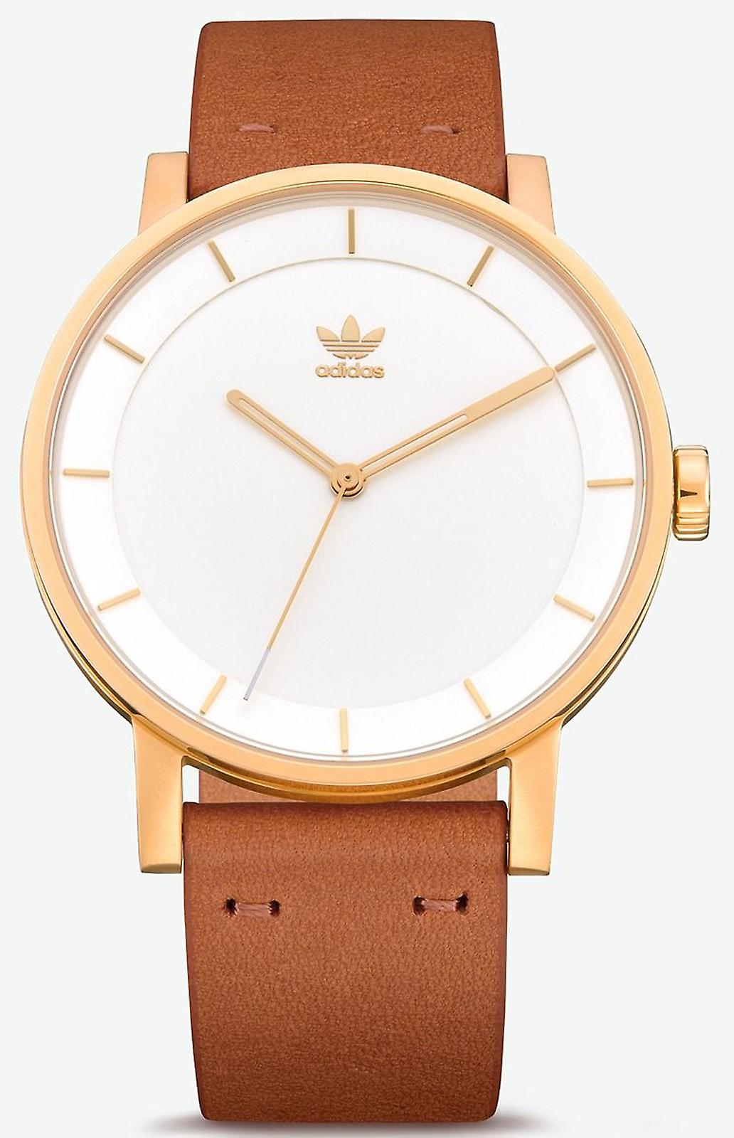 Adidas district_l1 Japanese Quartz Analog Man Watch with Cowskin Bracelet Z082548-00
