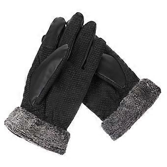 Cycling Gloves Touch Screen Gloves for Riding Use 1Pair Black