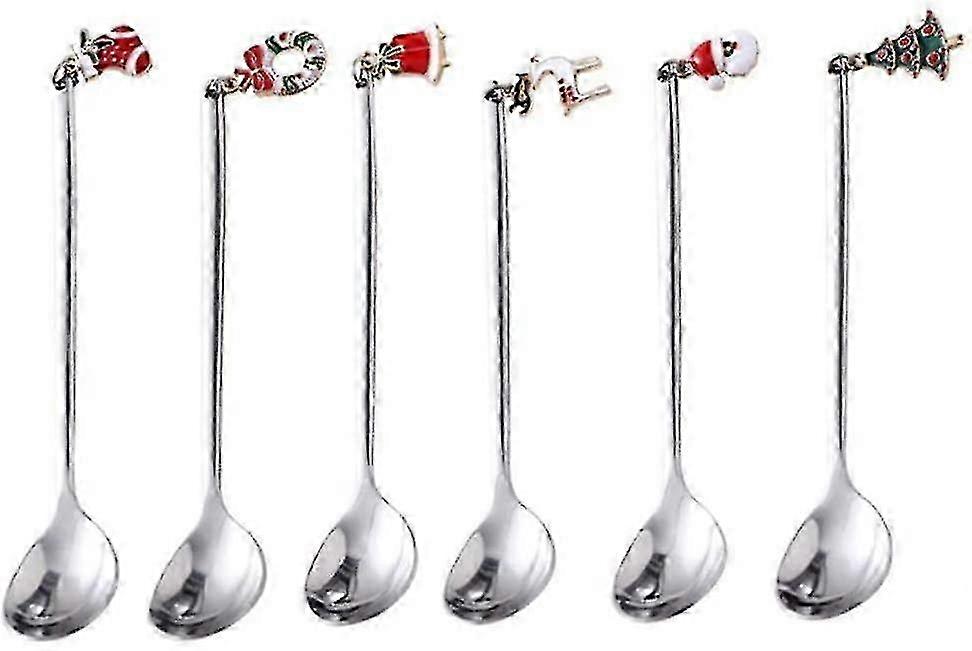 Christmas Stainless Steel Spoon Set