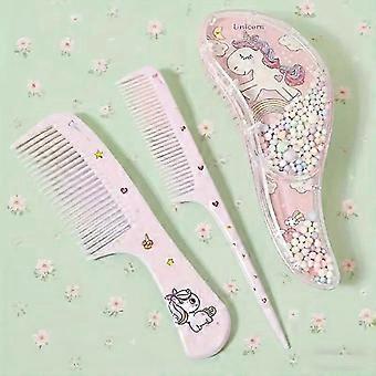 Tangle-Free Unicorn Comb Set For Kids