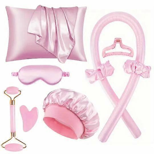Heatless Satin Curling Rod Kit