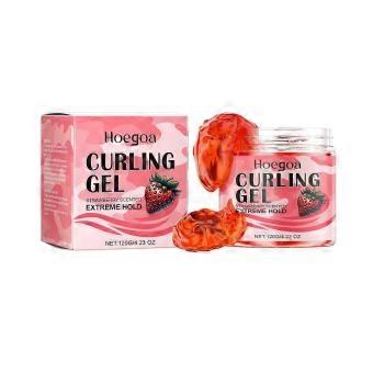 Strawberry Curl Gel - Nourishing, Long-Lasting Volumizing Hair Styling CreamHJ-01