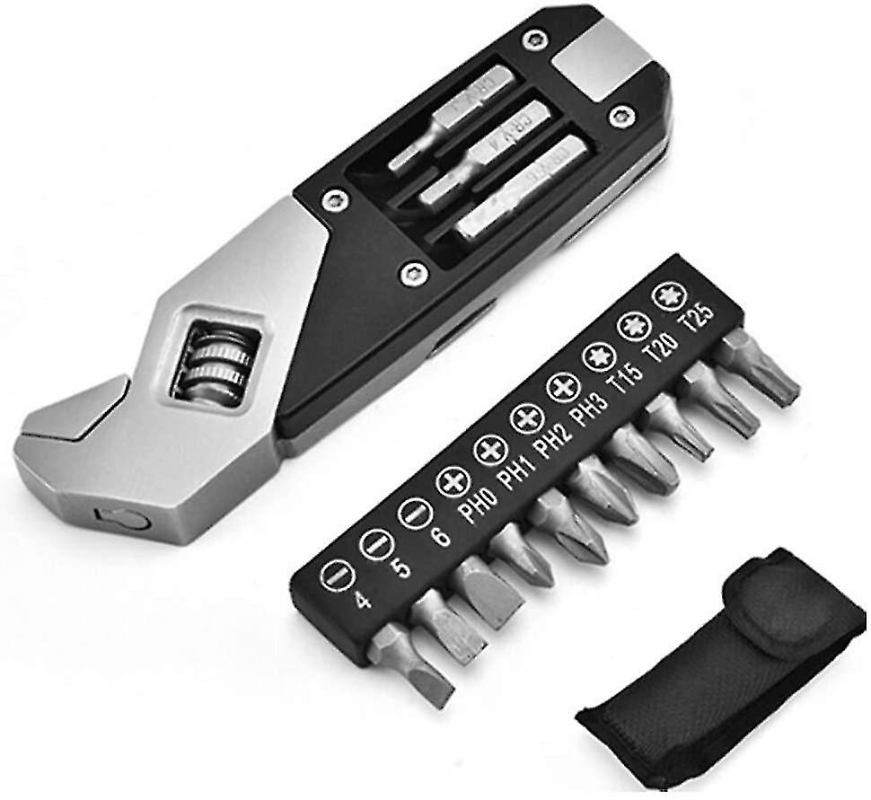 כלי אופניים מיני כוונון מפתח ברגים סט אמין & ערכת תיקון Multitool מסוגנן עבור אופני הרים