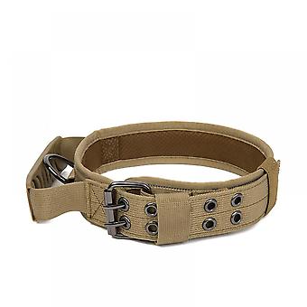 Veeki Puppy Collar Military Dog Collar Adjustable Quick Release Nylon Dog Collar For Small Medium Dog Soft Padded Dog Collarm