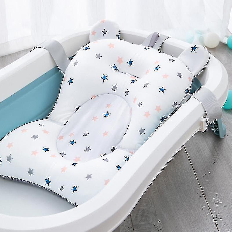Baby Bath Cushion Infant Bath Seat Soft Tub Insert With Adjustable ...