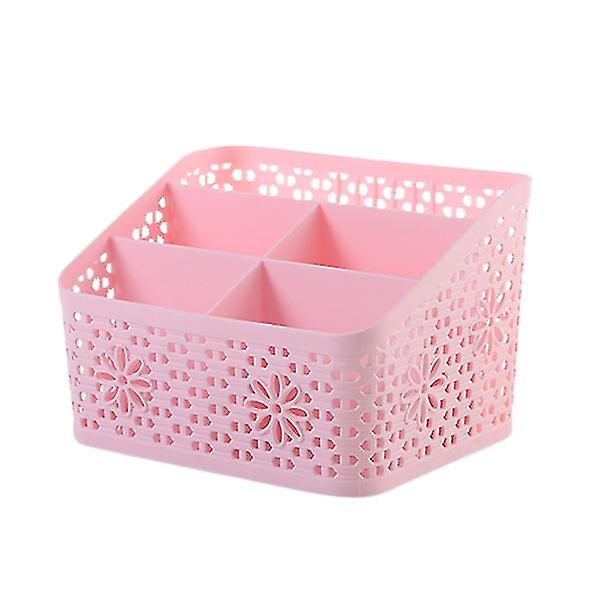 1pcs Storage Box Creative Storage Box Plastic Box Durable Storage Basket Stackable Basket Hollow Out Basket Practical Container For Hotel