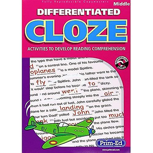 Differensiert Cloze: Midten: aktiviteter å utvikle leseforståelse