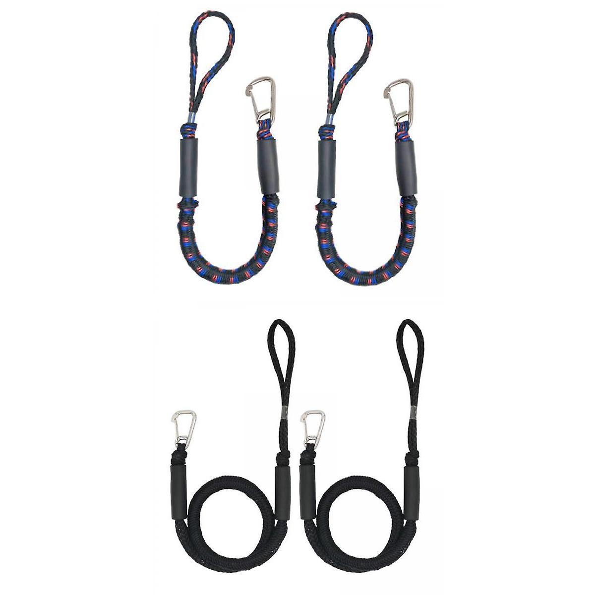 4Pcs Bungee Dock Line Bootsseil für PWC für Ponton Fischerboot Accs